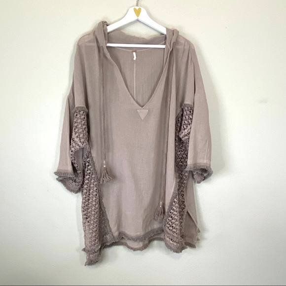 Free People Other - Free People Hooded Swim Suit Coverup or Tunic